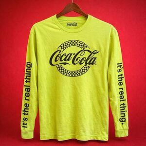 Coke Coca-Cola Lime Long Sleeve It’s The Real Thing Shirt M Medium